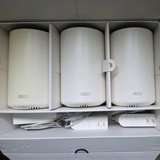 TP-Link Deco X3600 AX3600 Tri-Band Wi-Fi 6 Mesh System 3 Pack Used picture