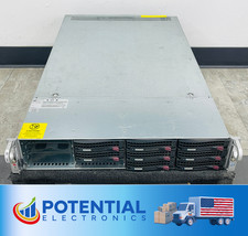 USED - SUPERMICRO CSE-829U X10DRU-I+, DUAL PSU (No HeatSinks, CPU, RAM, SSD/HDD) picture
