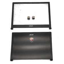 New Black For MSI GS63 GS63VR 7RF MS-16K2 MS-16K5 Top Back Cover+Bezel+Hinges US picture