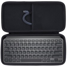 Hard Carry Case with Logitech MX Keys Mini Minimalist Illuminated Keyboard (G... picture