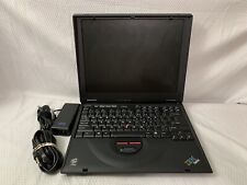IBM THINKPAD Vintage Laptop Type #1171 w/ Original Charger NO BATTERY/SOLD AS-IS picture
