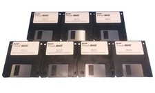 Borland Visual dBASE Version 5.5 For Windows 95 3.1 Floppy Disk Complete Set 3.5 picture