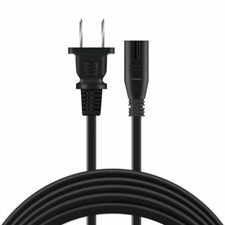 AC Power Cord for Vintage GENERAL ELECTRIC Boom Box Cassette Radio Ghettoblaster picture