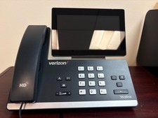 YeaLink SIP-T57W IP PoE Phone, Touch Screen, Tested w/ Stand, Verizon Specific picture