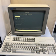 Nice ~ IBM 3487 InfoWindow II Display Station 1993 with IBM P/N 1395660 keyboard picture