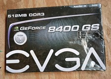 EVGA Nvidia GeForce 8400 GS, 512MB DDR3, PCI-E 2.0 Graphics Card Low Profile picture