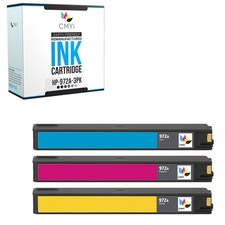 3PK Compatible CMYi 972A Color Ink Cartridges for HP PageWide Managed P55250dw picture