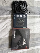 Arctic and noctua pc case fans picture