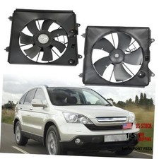 2Pcs Left & Right Radiator Cooling Fan Assembly Replacement for CR-V 2007-2009 picture