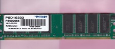 1GB PC-2700 DDR-333 PATRIOT PSD1G333 Elpida PC2700 Desktop Ram Stick DDR1 DIMM picture