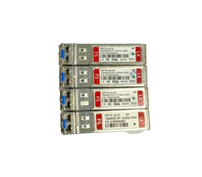 Lot of 4 Fiberstore 1000BASE-SX SFP Transceivers Dell Compatible Tested Working picture
