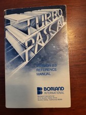 Turbo Pascal 2.0 Reference manual 3rd edition, 1984 Borland  picture