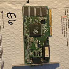 HIS ATI Rage IIC AGP VGA Graphics Card 8MB SDRAM Multi-Monitor Direct3D picture