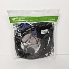 Rosewill 2 Port USB KVM Switch RKV-2UC VGA Keyboard Mouse + Cables NEW picture