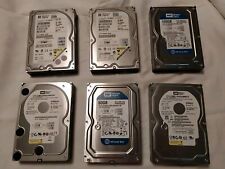 Lot of 6 Western Digital Hard Drives 160 80 gb Assortment picture
