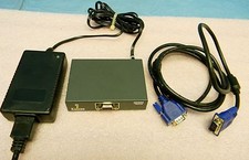 Extron P/2 DA2xi 1x2 VGA QXGA Distribution Amplifier w/ Power Supply & VGA Cable picture
