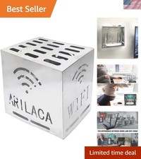 EMF Blocker: Large WiFi Router Cover With 90% Radiation Shielding picture