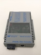 Omnitron Systems 9343-1-19z FPoE/SL Fiber Converter Module OmniConverter OST picture