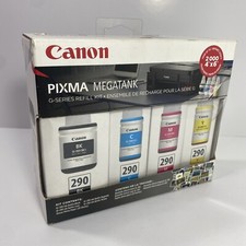 Canon PIXMA MegaTank Ink Toner Accessory Kit GI-290 CMYK (4 color) Sealed New picture