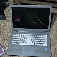 HP Stream 14in Gray Laptop Intel Windows Webcam HDMI USB SD Slot Charger picture
