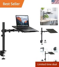 Height Adjustable Ergonomic Laptop Mount for 11-17 Inch Laptops - Full Motion picture