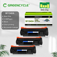 Greencycle 3PK New Chip W1340A Toner Fit for HP 134A Laserjet MFP M234dw M234sdn picture