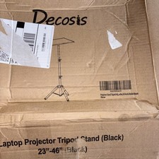 Decosis Universal Laptop Projector Tripod Stand BLK 23”-46” OPEN BOX picture