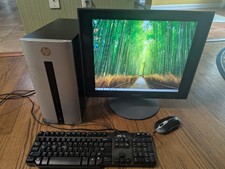 HP Pavilion 550-110, Monitor, Mouse and Keyboard -i3-4170, 16G RAM, 537 SSD/HDD picture