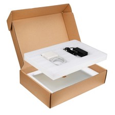 Secure Laptop Shipping Box Foam Protection Fits Most Ultrabook Screen Sizes picture