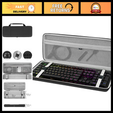 Hard Shell Travel Case for 108-Key Mechanical Keyboard, Compatible with Gaming K picture