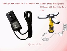 AC Adapter CAR For STANLEY SAT3S Rechargeable 300 Lumen LED Satellite Work Light picture