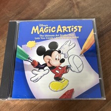 Disney • VINTAGE • Magic Artist CD-ROM for Windows 95 & Macintosh PowerPC picture