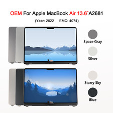 New OEM Screen For Apple Macbook Air 13.6
