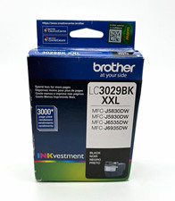 Genuine Brother LC3029BK XXL Black Ink Cartridge 3000 Page Exp 11/2024 picture