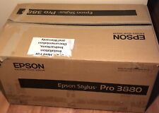 Epson Stylus Pro 3880 Printer + Ink, Low Pages DTF DTG - Perfect Nozzle Check picture