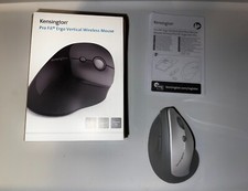 Kensington Pro Fit Ergo Vertical Wireless Mouse K75520WW White/Grey FREE S&H picture