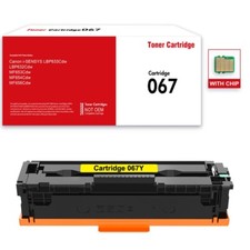 Compatible with Canon 067 Toner Cartridge - Yellow. 5099C001 AA picture