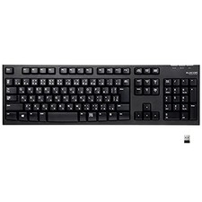 Elecom Wireless Keyboard [2.4GHz ? USB] 2.4GHz wireless full keyboard (black) picture
