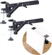 Under Desk Keyboard Tray Support Bracket Adjustable Desktop Extension Board Stan picture