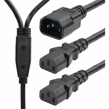 StarTech 6ft [1.8m] Power Cord Splitter (87238600powercord) picture