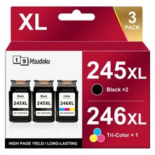 PG245XL CL246XL Ink Cartridges for Canon Pixma MG2420 MG2520 MX490 TS3100 TR4500 picture