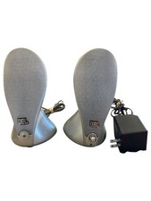 JBL Duet Silver Computer Speakers Pair w/ Power Adapter Multimedia 2.0 picture