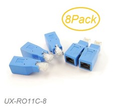 8-Pack Cisco Console Rollover Adapter for RJ45 Ethernet Network Cables picture