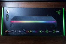 Razer Monitor Stand Chroma Aluminum 4-Port USB-C Hub RGB RC21-0232 New picture