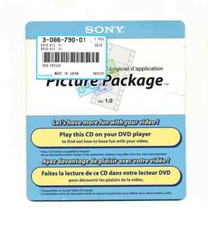 Sony Picture Package for Windows Ver 1.0, USB Driver, ImageMixer VCD2 for Mac picture