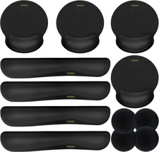 Ergonomic Mouse Pad with Wrist Rest Premium Memory Foam Keyboard and Mouse Wrist picture