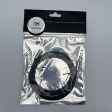 Cable Matters 6ft 3.5mm Male/Female Stereo Audio Extension Cable, Black picture