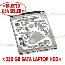 Laptop Hard Drive 250GB SATA WD Toshiba Seagate Windows HP Dell or Mac Apple OS picture