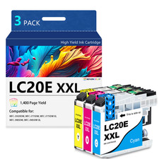 LC20EXXL Super High Yield Color Ink Cartridge Set Colors Only (CMY) picture