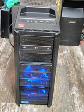 Custom/Whitebox Gaming Tower PC Intel Core i7 RTX SSD RGB Lighting Black picture